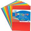 Baker Ross AX955 Carta e Cartoncino A4 Colori Arcobaleno - Pacco - Confezione da 126, Materiali Artistici Colorati per Attività Artigianali per Bambini