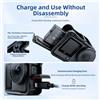 Telaio Esteso per for dji Action 6 - Gabbia Protettiva in Plastica Nera