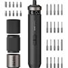 HOTO Set Avvitatore Elettrico PixelDrive con Display, Cacciavite Elettrico Kit Precis