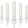 Aigostar Lampadina LED PLC G24d 3 15W Luce Bianca Fredda 6500K 1610 Lumen Angolo a Fascio