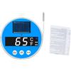Termometro solare galleggiante per piscina con ampio display digitale e interrut