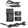 DST Electron Technological Co., Ltd DSTE 2-Pacco Ricambio Batteria DMW-BMB9E DMW-BMB9 + DC108E Caricabatteria (B2h)
