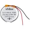 vhbw Batteria per Garmin Tactix, Quatix 6x Solar, Tactix Bravo 500mAh 3,7V
