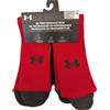 Under armour 6 Paia Under Armour UA Performance Tech Calze Crew RED WHITE BLACK Uomo L