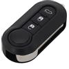 Fiat Custodia portachiavi per Fiat 500 per Punto per Panda 3 pulsanti guscio facile t