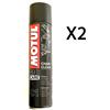 MOTUL Pulitore Sgrassatore Spray Catena Motul C1 Chain Clean Moto Quad 2 x 400 ml