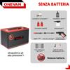 ONEVAN 220Bar Idropulitrice a Batteria ad alta pressione Lavaggio Auto Pistola 4000W