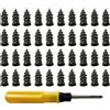 Kit Riparazione Pneumatici Tubeless Chiodi Gomma Viti Aspirazione per Auto Camio
