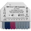 No 1X(Controller per Strisce Luminose A LED WiFi 5 In 1, App Tuya, Controllo V7217