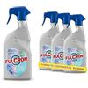 FULCRON Super Pulitore Vetri, Detergente Vetri, Specchi, Cristalli, Superfici Pulite e Brillanti, Rimuove Polvere e Macchie, Idoneo ai Piani HACCP, 3 x 750 ml