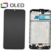 TOUCH SCREEN SCHERMO OLED PER SAMSUNG GALAXY M31 M315 F LCD DISPLAY CON FRAME