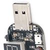 Ingresso USB Alimentatore DC Regolabile 0.5V-30V 2A Uscita per Laboratorio Elett