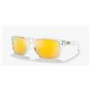 Oakley HOLBROOK 9102 POLISHED CLEAR + 24K IRIDIUM - BNIB NUOVI ORIGINALI