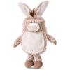 NICI Borsa dell'acqua calda Asino 300ml 34cm grigio - Sostenibile, 2 in 1 - Peluche morbido e accogliente e scaldino per letto per ragazze e ragazzi