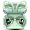 chalvh Cuffie Bluetooth Sport 50 Ore Auricolari Bluetooth 5.4 HiFi Stereo Cuffie