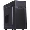 Itek CASE ITEK M.TOWER "THEON" 500W, 2*USB2, 2*USB3 Audio Front- Cable Managment - BK