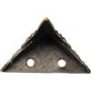 Portagioie Custodia Piedi Gamba Corner-Protector 4 Antico Bronzo Decorativa