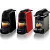 Kimbo® MACCHINE A CAPSULE DE LONGHI NESPRESSO: ESSENZA MINI NERA E ROSSA - INISSIA NERA