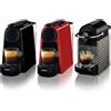 Kimbo® MACCHINE A CAPSULE DE LONGHI NESPRESSO: ESSENZA MINI NERA E ROSSA - INISSIA NERA