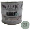 Gualtiero Meazza Novecento Paint 500 ml Cera Novecento verde salvia vernice shabby chic vintage