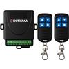 Does not apply Kit Radio Universale 12-30V AC/DC Con 2 Telecomandi per Automazione Cancelli, Te