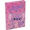 M.C. Group Diario Grande Agenda Scuola Stitch Angel 10 Mesi Non Datato Cover Morbida Disney