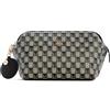 GUESS G-Wave - Pochette con logo, misura media, 20,3 cm, colore: Nero, Logo nero., Pouch - 8 Inches, G-wave Medium Pouch