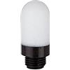 RIEGLER Silenziatore acustico in plastica, polietilene, M5, larghezza pori 15 - 35 μm, pressione di esercizio max. 6 bar, temperatura di funzionamento: da 5 °C a 80 °C.