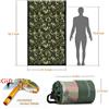 Termico Sacco a Pelo Convertible Emergenza Tenda Bivy Outdoor Hike Campeggio