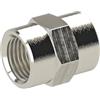 Riegler 115663 - Manicotto value line, G 1/4, AF 17, ottone nichelato