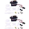 No 2X S0017M 17G Metal Gear 1.8Kg Digitale per Rc Aereo Robot 1/18 Camion Ca5666