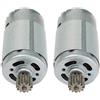 No 2X Accessorio del Motore di Azionamento del Motore RS390 6V del Motore Elet6147