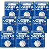 VARTA 9x Varta CR2450 3V Batterie a Bottone Pila a Moneta Litio 560mAh