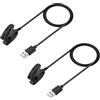 No 2X di Ricarica USB Supporto di Ricarica per 5 Alpha Watch A1L7