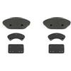 No 2X Spugna per Paraurti Anteriore e Piastra di Montaggio K989-38 K989-56 per4031