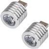 No 2X Aluminum 3W USB Led Lamp Socket Spotlight Torcia Luce Bianca A8B36893
