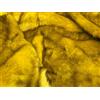 CRS Fur Fabrics Super Lusso Materiale In Panno Peluche Giallo Nero