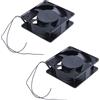No 2X AC 220V-240V 0.14A Raffreddamento Cooler Brushless Ventola 120mm x 120mm1008