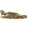 No Retro D' Sdraiato Statua di Buddha Buddha Scultura Figurine Ra5132