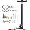 VEVOR Pompa Manuale PCP 4 Stadi, Pompa PCP ad Alta Pressione Portatile, Gonfiaggio Pneumatici Bici Pressione max 40 MPa con Filtro Olio-Umidità Manometro Display Lunghezza del Tubo Flessibile 56 cm