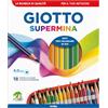 Giotto Fila Pastelli Giotto Supermina Ast 18 +2 Matite Lyra Temagraph In Grafite