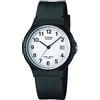 CASIO Orologio CASIO Collezione CASIO MW-59-7BJH Nero Analogico Data Rotondo Slim N...