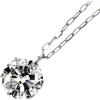 Nessuno Nuovissima collana con ciondolo di diamanti Pt900/ Pt850 1,057 ct E I1 G sped...