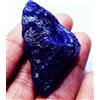 Loose Gemma Tanzanite Naturale Grezzo 110.15 KT Certificato Con Omaggio