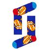Happy Socks X Rolling Stones Calze Da Donna Blu Edizione Limitata 5.5-9.5 NWT
