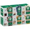 STARBUCKS Kit Degustazione Caffè e Bevande by Nescafé Dolce Gusto, 6 Confezioni da 12 Capsule (72 capsule compatibili Nescafé Dolce Gusto) - Esclusiva Amazon