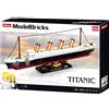 Nice Group Mattoncini, Rms Titanic Piccolo, Costruzioni per Bambini, 481 pezzi, multicolore