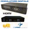 EMME ESSE Modulatore Video HDMI uscita RF Digitale Terrestre DVB-T FULL-HD 1080P CON IR CA
