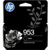 HP 953 Nero, Cartuccia Inchiostro Originale | Compatibile con HP OfficeJet Pro serie 8710, 8720, 8730, 8740, 7740, 900 pagine (L0S58AE)