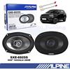ALPINE Casse Coassiali Alpine SXE-6925S 6x9" 16x24 280W Ant per JEEP COMPASS dal 2016